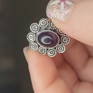 Dark Amethyst Ring Size 4½